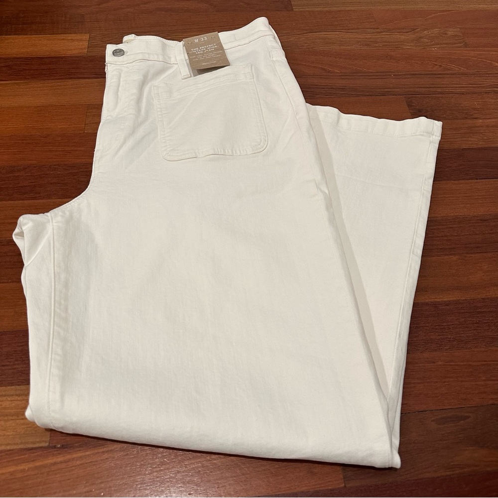 Madewell White Denim Jeans